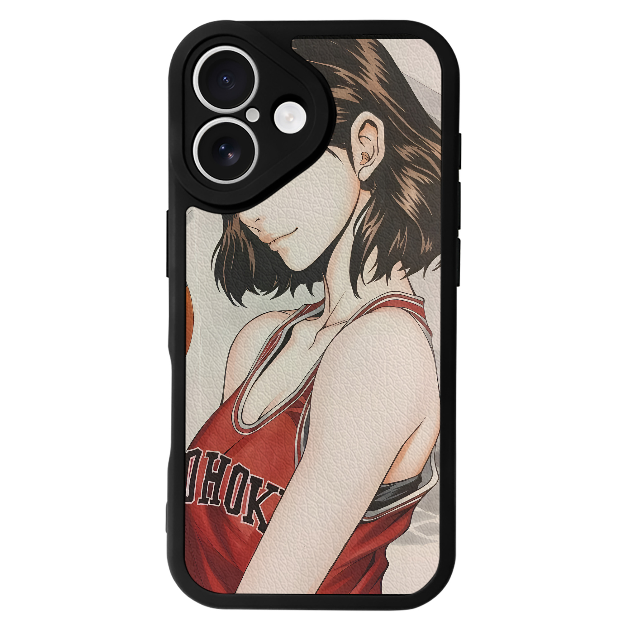 （画像用） SLAM DUNK／スラムダンク 【iPhone 16シリーズ対応】シリコンスマホケース（レザー調） 材質：シリコン